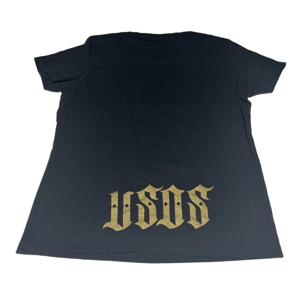 WWE Authentic The Usos Penitentiary Graphic Black T-Shirt Men's Size XXL Tee - Picture 6 of 6